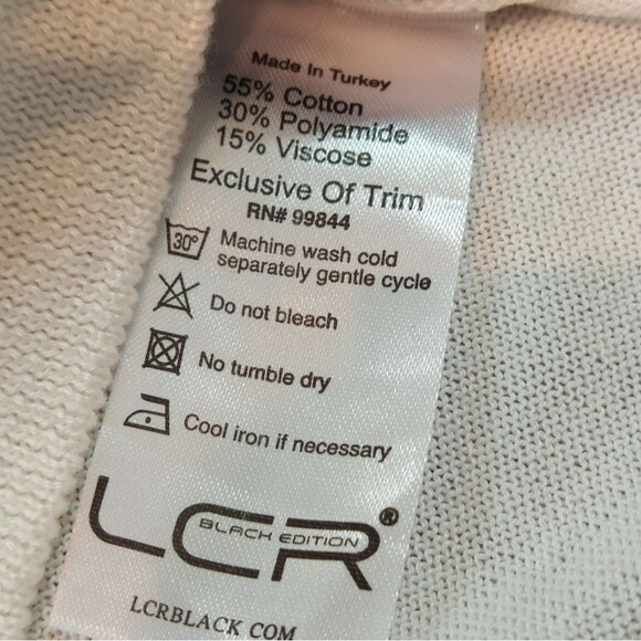 NWT LCR Black Edition Polo Retro Knit Shirt - Picture 7 of 9